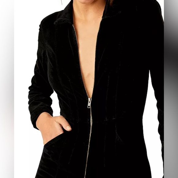 We The Free Black Jumpsuit 
We The Free Jayde Cord Flare Jumpsuit in Black - Picture 3 of 6